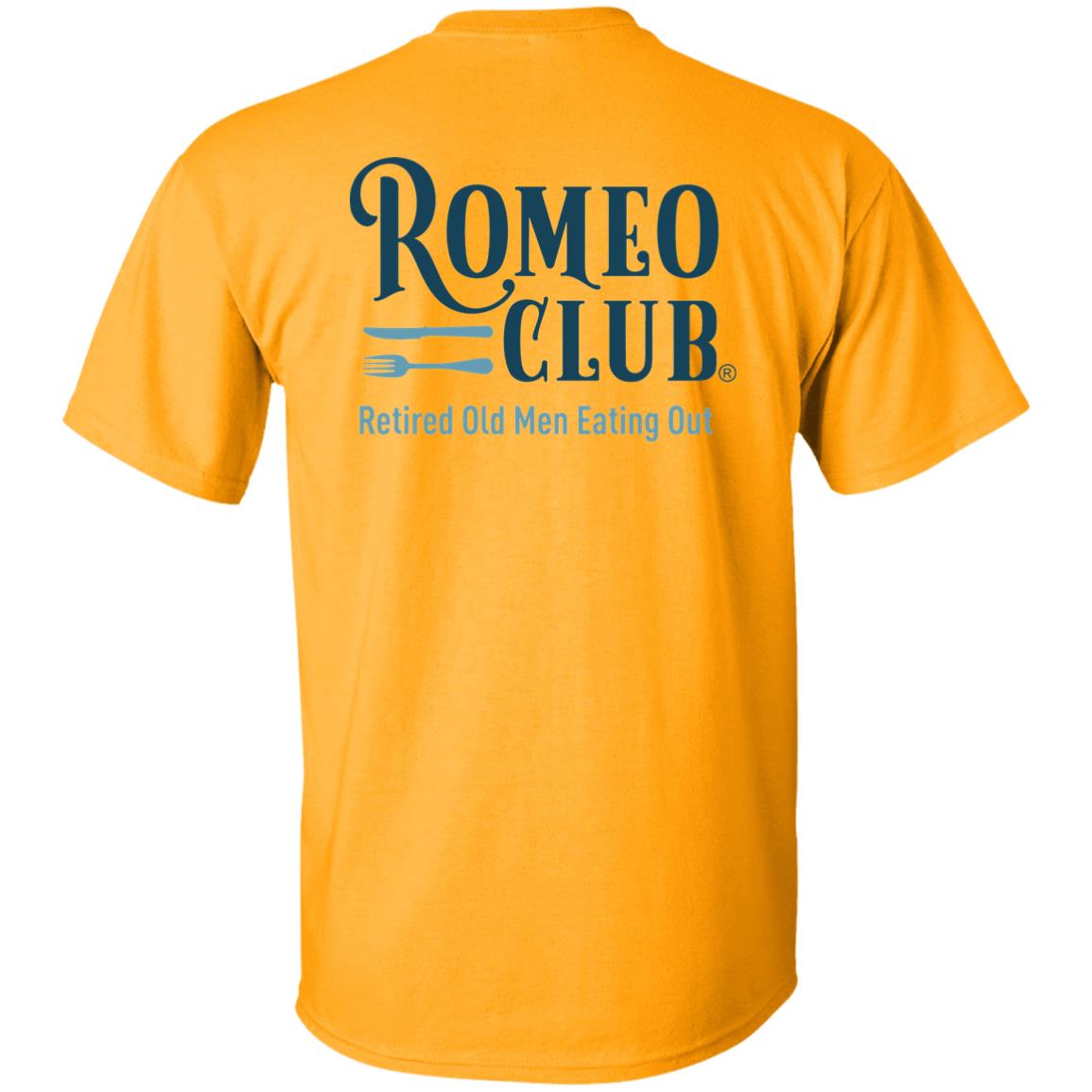 Club Yellow 5.3 oz. T-Shirt Official ROMEO CLUB®