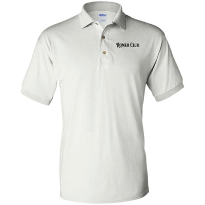 Polo Shirt. Official ROMEO CLUB® Single Line Logo