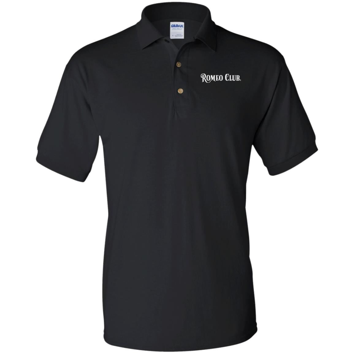 Polo Shirt, Official ROMEO CLUB® Single Line Logo