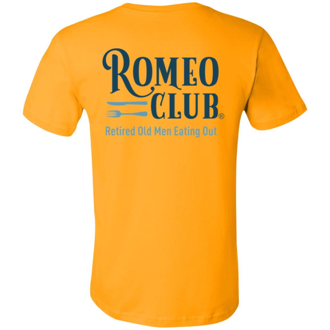 Club Yellow Jersey Short-Sleeve T-Shirt Official ROMEO CLUB®