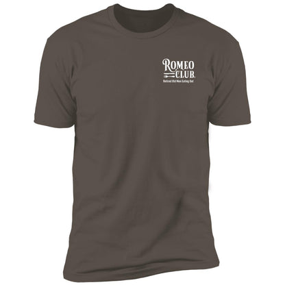 Official ROMEO CLUB®  T-Shirt, Full Logo Premium Short Sleeve