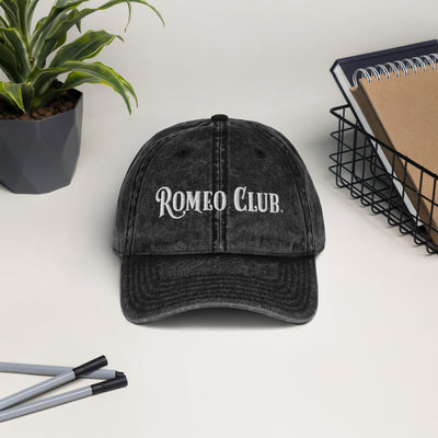 Vintage Cotton Twill Cap - Official ROMEO CLUB®