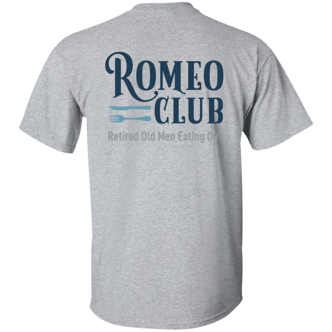 T-Shirt ROMEO CLUB™, Ultra Cotton T-Shirt Front & Back Logo