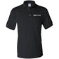 Polo Shirt Single Line logo dark colors Pre-Shrunk Cotton Blend