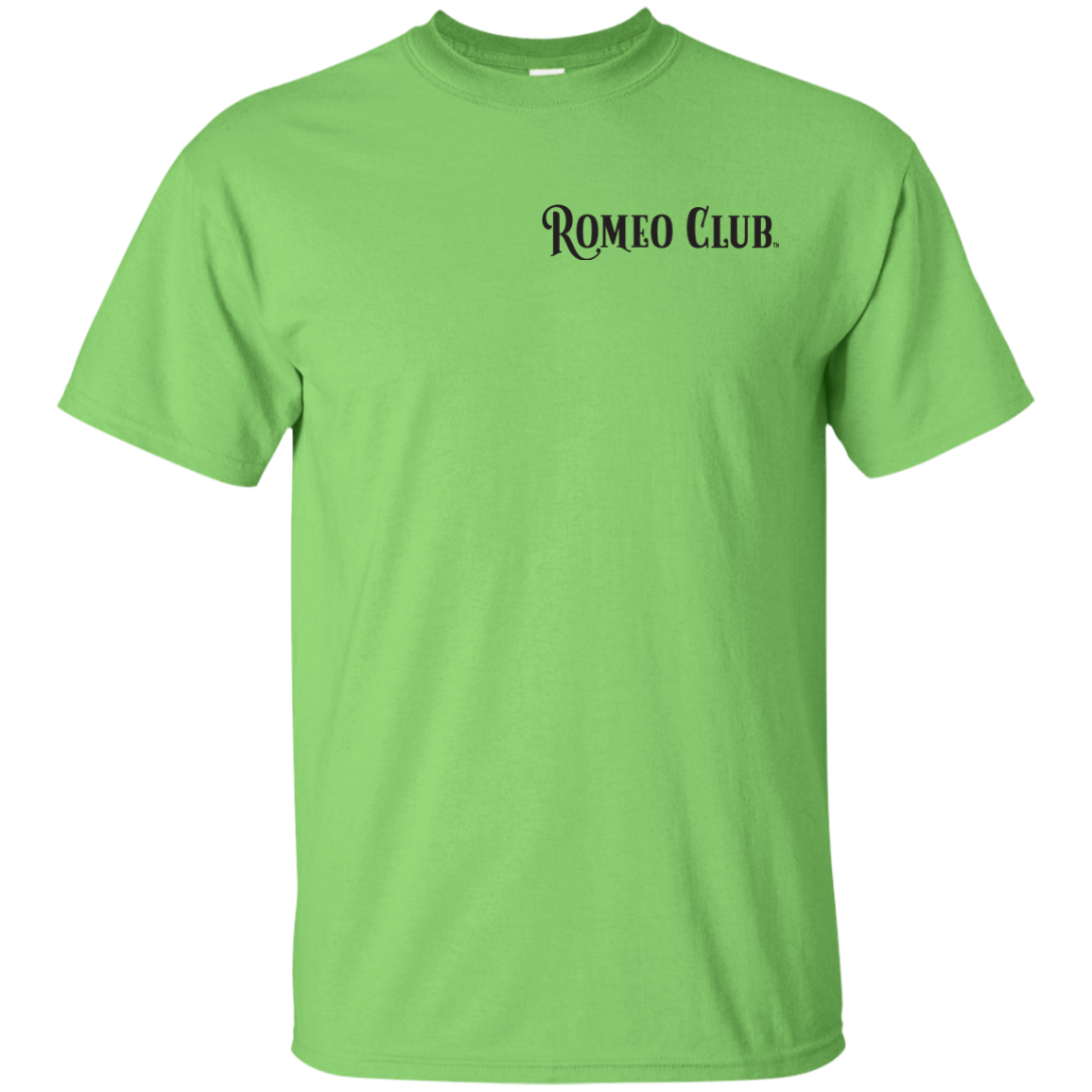 T-Shirt ROMEO CLUB™, Ultra Cotton T-Shirt Front & Back Logo